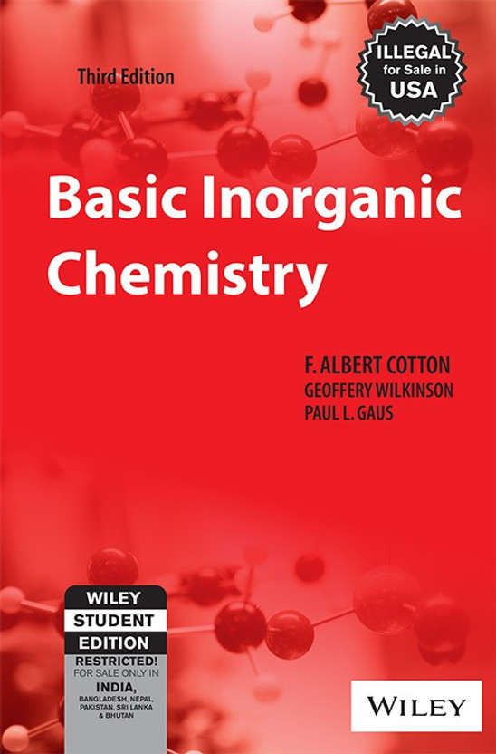 basic inorganic chemistry cotton wilkinson
